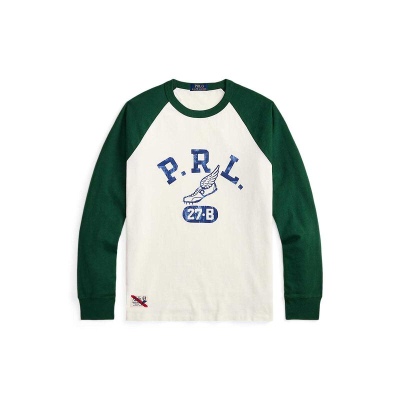 Polo Ralph Lauren Custom Slim Fit Jersey Baseball T-Shirt image number 2